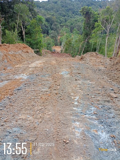 Proses Pembukaan Jalan Tani 